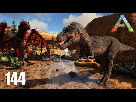 Domando o TARBOSSAURO - ARK Ragnarok - Ep 144