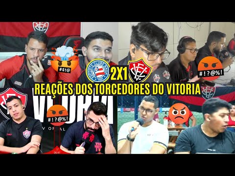 REAÇÕES DOS TORCEDORES DO VITÓRIA NA DERROTA DE 2 A 1 PRO BAHIA  - BRASILEIRÃO 2025