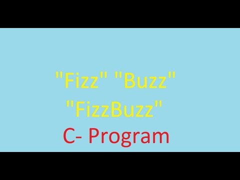 FizzBuzz Program