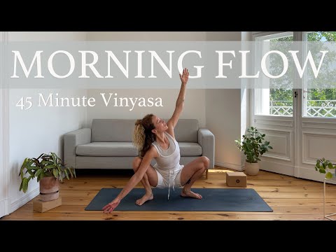 Morning Vinyasa Flow Energize Your Day | 45 Min Morning Yoga