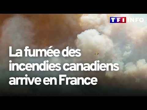 La fumée des incendies canadiens arrive en France