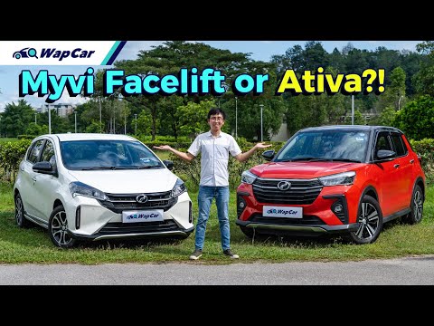 2022 Perodua Myvi Facelift vs Perodua Ativa Comparison Review in Malaysia, Which to Buy? | WapCar