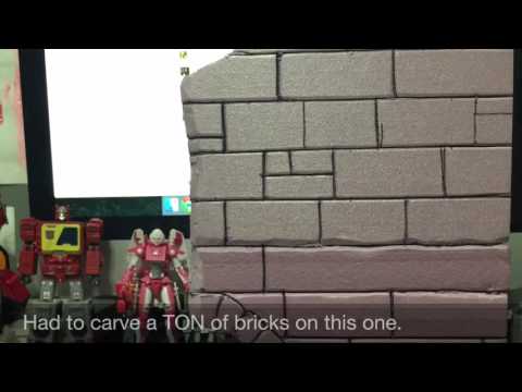 Castle Diorama- Making Of