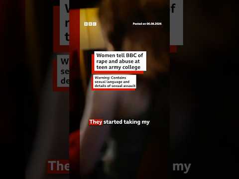 Women tell BBC of abuse at Army teen college in UK. #ArmyCollege #MinistryOfDefence #BBCNews