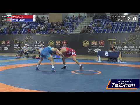 1/4 final FS-86 kg: B.Makoev (SVK) - H.Məhəmmədsəidov (AZE)