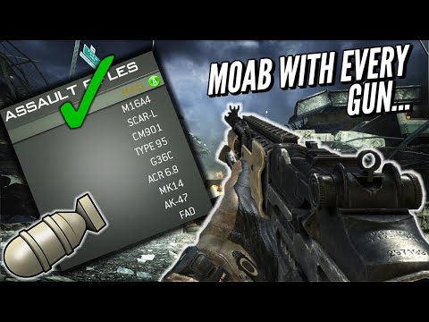 MW3 MOAB With EVERY Gun In 2020... (PT 3)