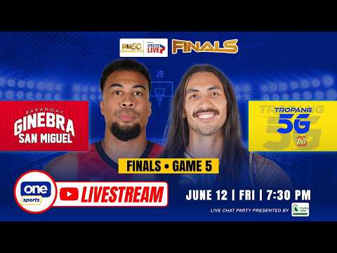 LIVE: TNT vs BARANGAY GINEBRA | PBA SEASON 50 COMMISSIONER’S CUP FINALS GAME 5 | JUNE 12, 2026