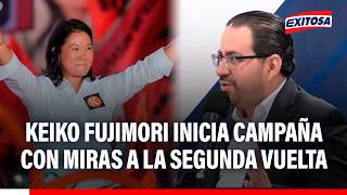 🔴🔵 Enzo Elguera indicó que Keiko Fujimori hace campaña en lugares donde no tiene tantos votos