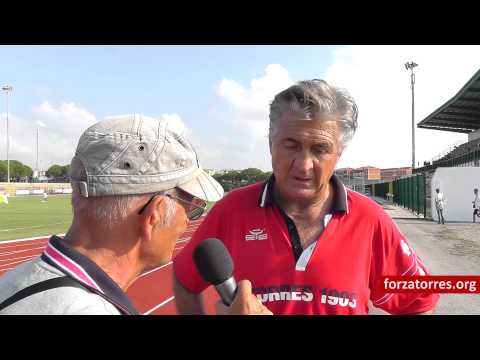 Portotorres 1-1 Torres - intervista a Guglielmo Bacci - 09/09/12