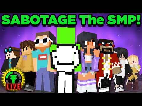 Crazy Minecraft Challenge: Fans vs. Dream SMP Crew, Aphmau, DanTDM & More! (Game Theory $1M)