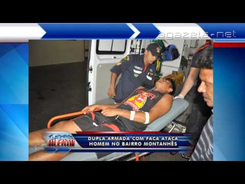 dupla armada com faca ataca homem no bairro montanhês 27 08 2014