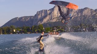 Wakeboarding in Suits - 4K