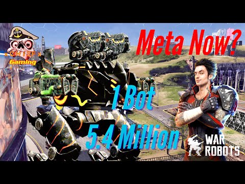 Ardent Blitz + NEW Pilot - 5.4 Million Damage - War Robots [WR]