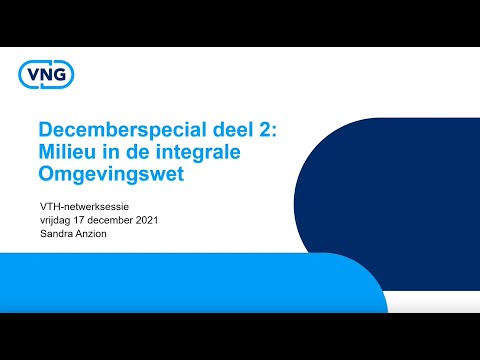 , title : 'Netwerksessie VTH en Milieu Decemberspecial deel II'