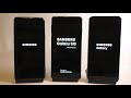 Samsung Galaxy S9 Vs S10 Vs S21 Bootanimation