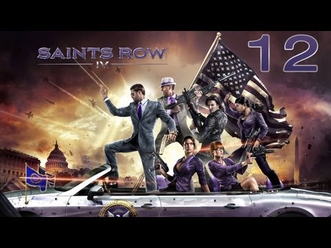 Co-op Let's Play - Saints Row IV - Episode 12 - The trick to Insurance Fraud!