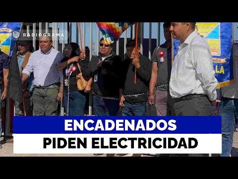 Alcalde y consejales se encadenan en el gobierno regional de Arica y Parinacota: Piden electricidad