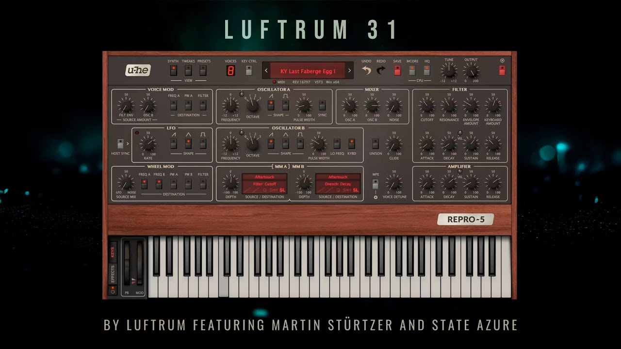Luftrum 31 - Soundset for U-He Repro