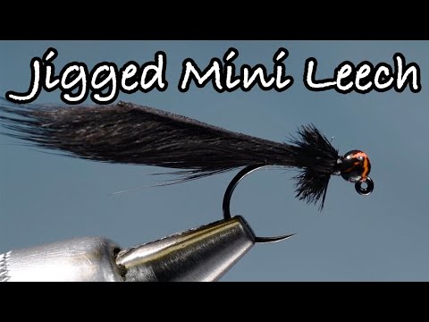 Jigged Mini Leech Fly Tying Instructions by Charlie Craven