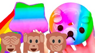 #satisfying #slime #asmr Satisfazendo Slime ASMR | Vdeos de lodo Relaxante | Vdeos de Slime # 101