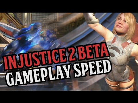 Injustice 2 Beta: Gameplay SPEED