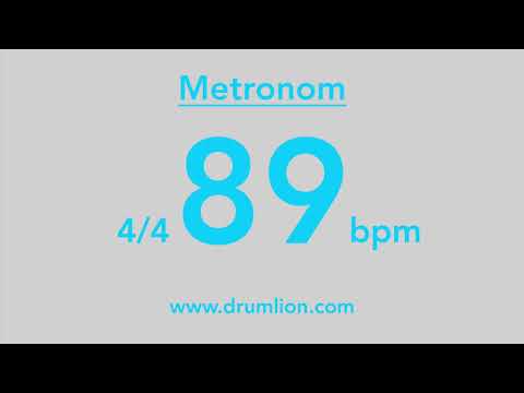 89 bpm - 4/4 | DRUMLION