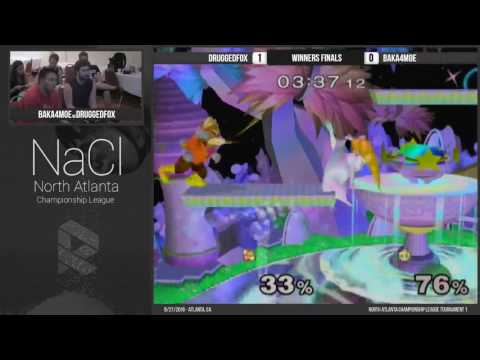 NaCl August - Winners Finals - Druggedfox (Fox) vs Baka4Moe
