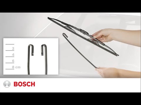 Hook Connection - How to Install Bosch Spectrum DirectFit Conventional Wiper Blades