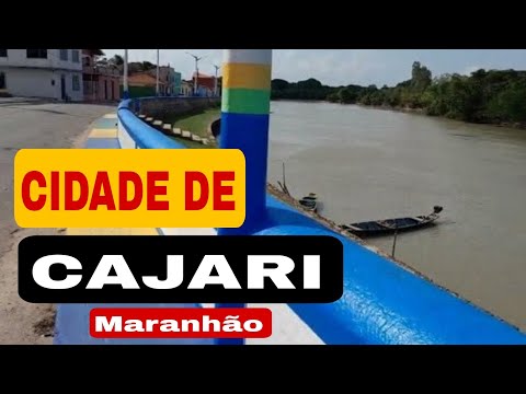 CIDADE DE CAJARI MARANHÃO RIO MARACÚ