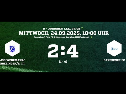 Garbsener SC - JSG Wedemark/​Brelingen/​R. III 24/09/2025
