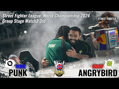 PUNK vs ANGRYBIRD「Street Fighter League: World Championship 2024 Group Stage Match3 3rd」