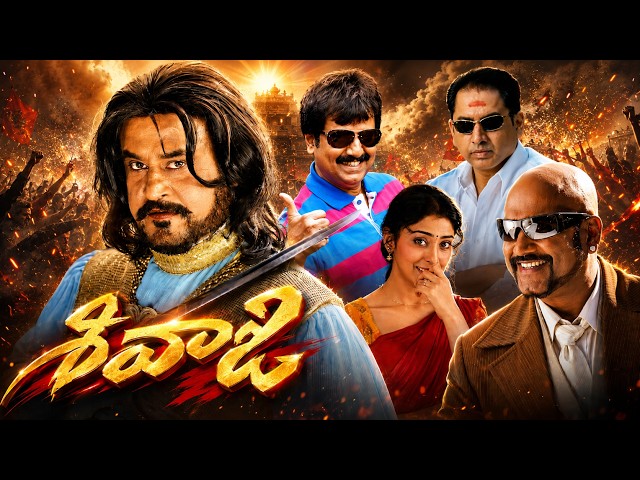 శివాజీ Telugu Full Movie | Rajinikanth Blockbuster Movie | Shriya Saran | Vivek Comedy SDDEFAULT Thumbnail