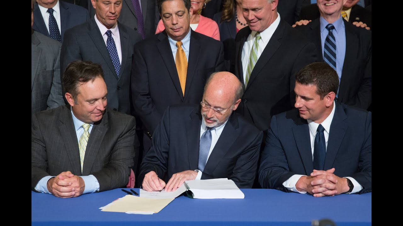 Governor Wolf Signs Pension Reform Bill into Law