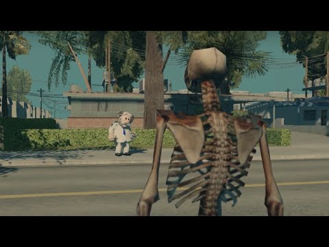 Esqueleto loquendo - Robando pan en Gta san andreas