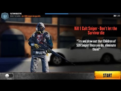 KILL SHOT VIRUS Region 1 Dead Ops Mission #4 - Kill 1 Cult Sniper