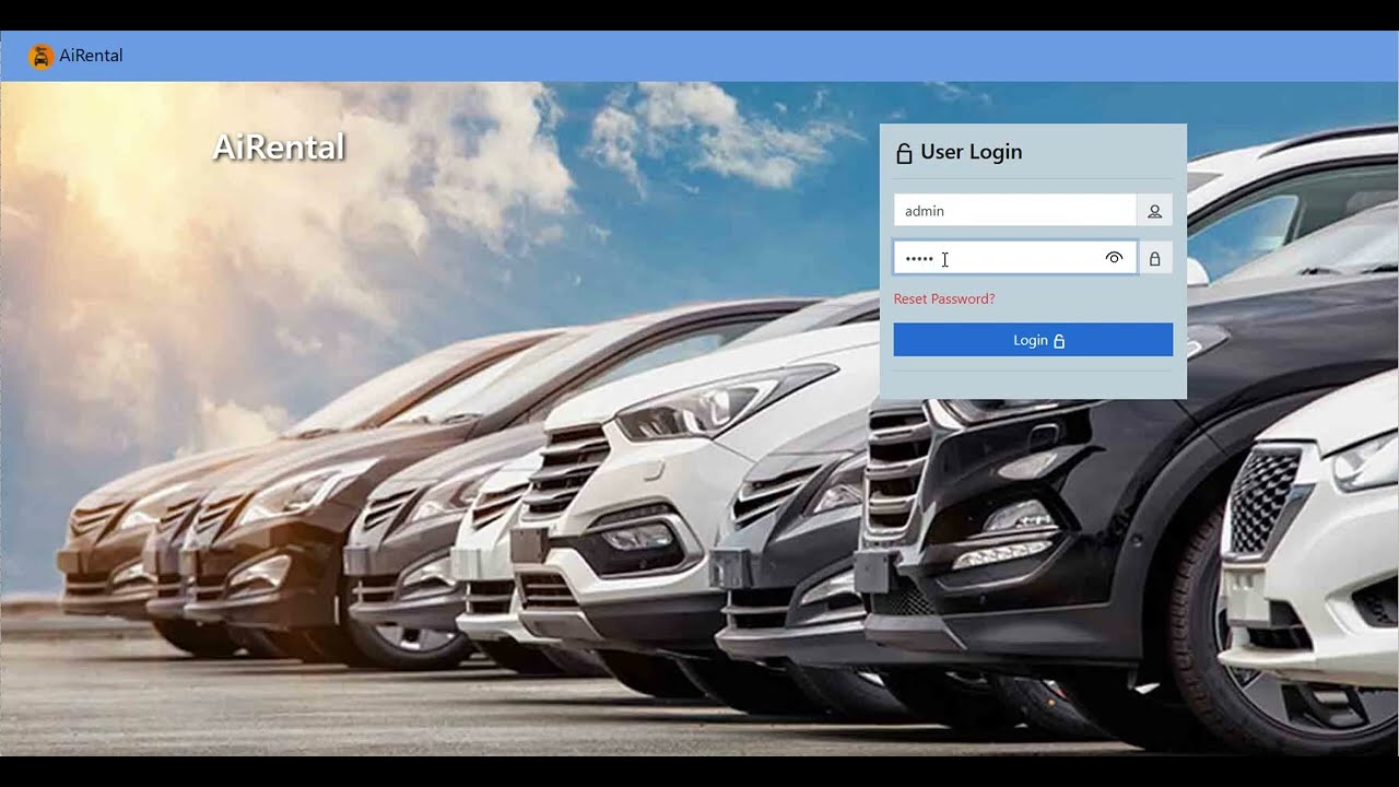 Review Aplikasi web Rental Mobil (AiRental) Full Source Code
