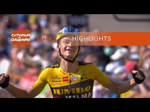 Critérium du Dauphiné 2020 - Stage 5 - Stage highlights