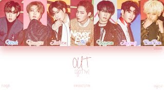 [HAN|ROM|ENG] GOT7 - OUT (Color Coded Lyrics)