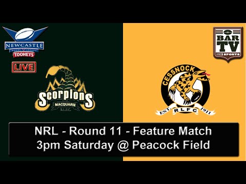 2015 Real NRL Round 11 Feature Match - Macquarie Scorpions v Cessnock Goannas