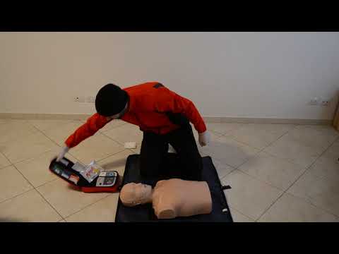 Basic Life Support with defibrillator AED - BLSD for Citizens