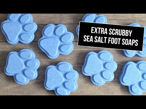 Extra Scrubby Sea Salt Foot Soap | MO River Soap