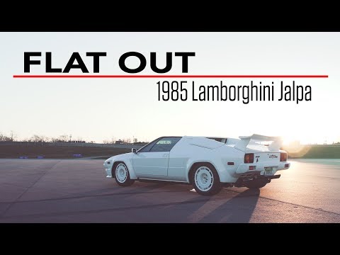 1985 Lamborghini Jalpa unleashed on the track | Flat Out - Ep 2