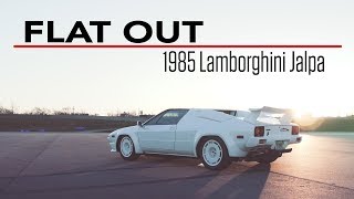 1985 Lamborghini Jalpa unleashed on the track | Flat Out - Ep 2