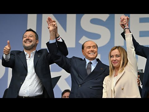 Italienische Rechte schwören sich auf Wahlsieg ein | AFP