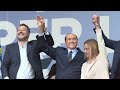 Italienische Rechte schwören sich auf Wahlsieg ein | AFP