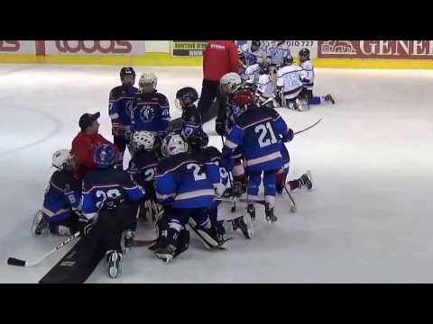 HOBA Blue rockets U10 vs HOBA White sharks U10  9:3