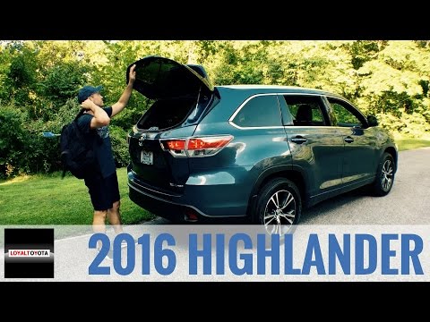 2016 Toyota Highlander XLE AWD and 2017 Highlander SE Debut - LoyalDriven