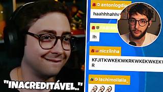 CALANGO PAROU a LIVE do ALAN para mandar essa MENSAGEM INSALUBRE !!