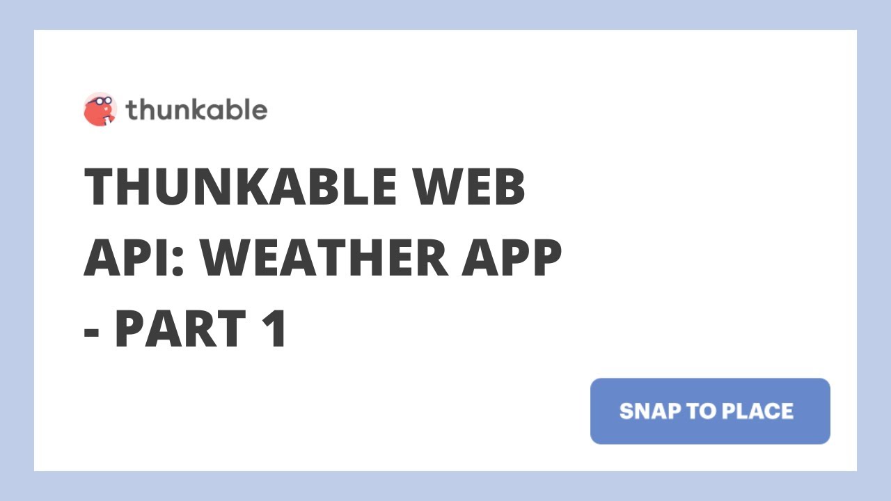 Web API: Weather App