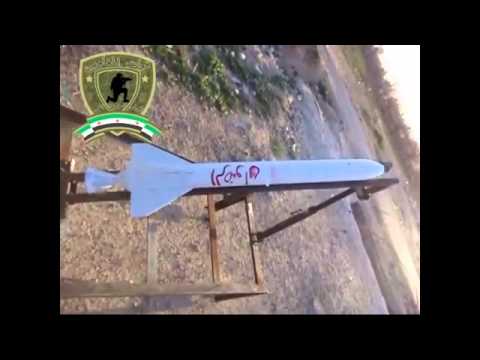 استهداف لواء الرضوان ولواء أبابيل حوران بصاروخ محلي الصنع مواقع قوات النظام في مدينة دمشق